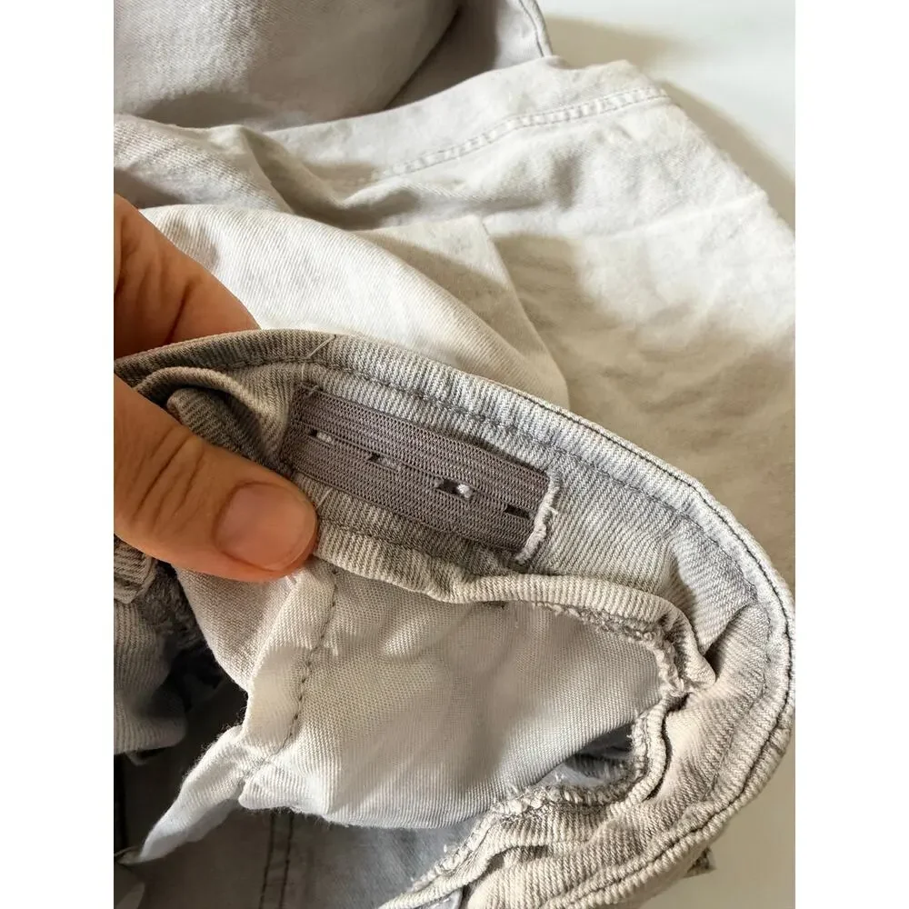 Zara Low Rise Wide Leg Faded Gray Jeans - Girls 13/14